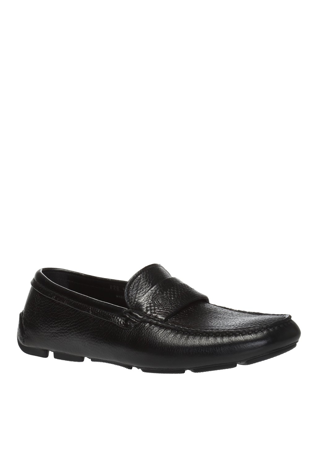 Giorgio Armani Leather slip-on shoes